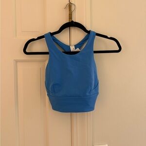 Women's cropped workout top
